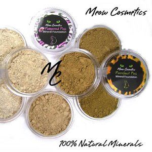 I'm Looking for Meow Cosmetics Naughty Korat & Ocicat Powder & concealer